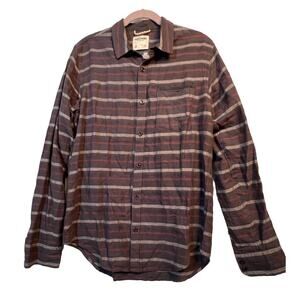 our CASTE Button up Shirt Men’s Size M Skate Brand Strips Moisture Wick